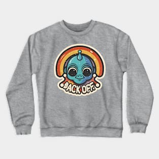 Space Boundaries - The Assertive Alien Crewneck Sweatshirt